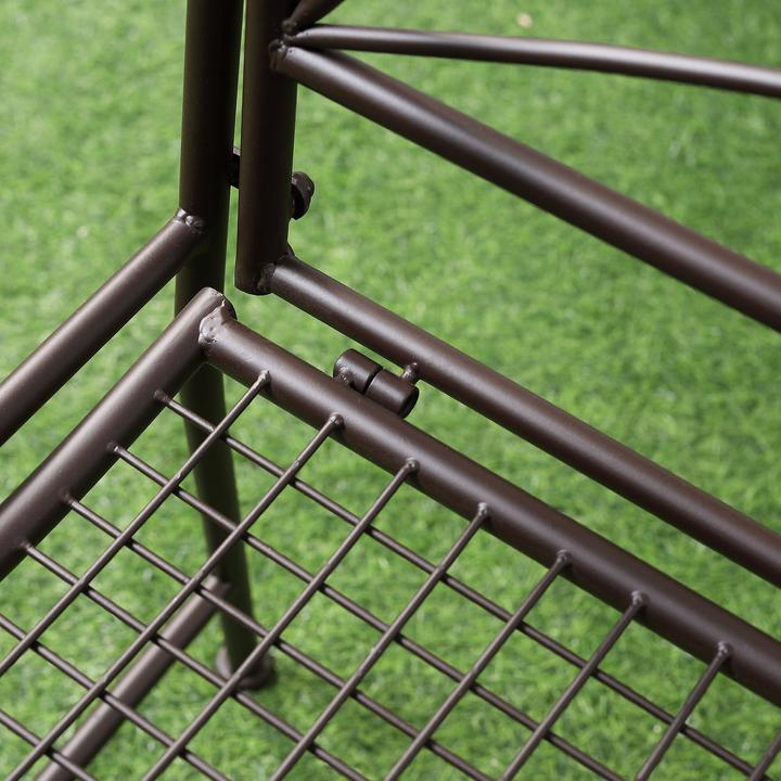 Produktbild Outsunny Gartenbank mit Rückenlehne