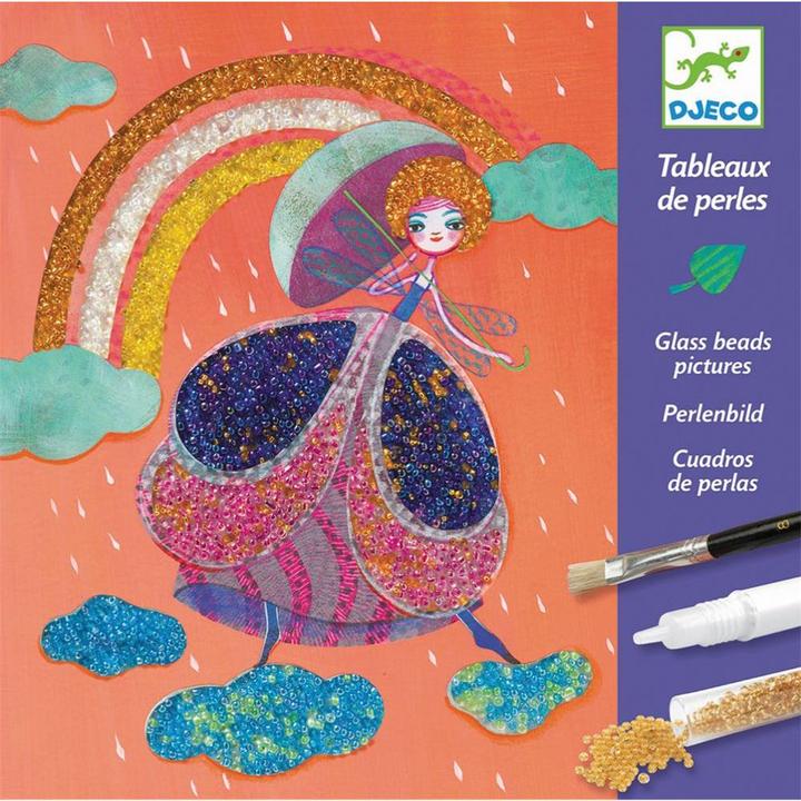 Actual product image Djeco Bead Pictures Magic World