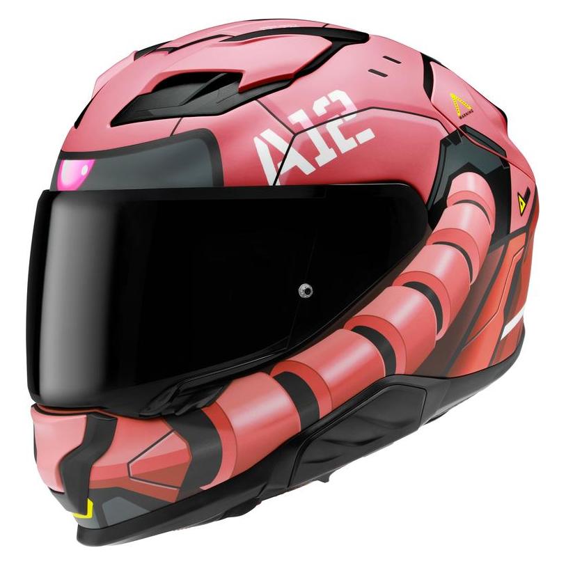 Hjc, Motorhelm, F71 Zaku Bandai Namco Rot/Schwarzer Helm (M)