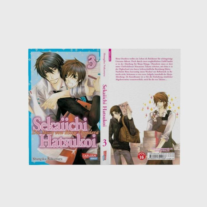 Produktbild Sekaiichi Hatsukoi, Band 3 (Deutsch, Shungiku Nakamura, 2011)
