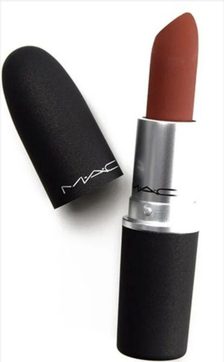 Actual product image MAC Cosmetics Powder Kiss Lipstick (Marrakesh-mere)