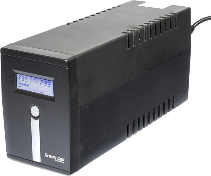 Actual product image GreenCell Cell UPS03 Uninterruptible Power Supply (UPS) Line-Interactive 1999 VA 4 AC Outputs (1999 VA, 600 W, Line-interactive UPS)