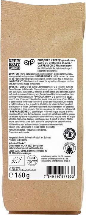 Image du produit NaturKraftWerke Chicorée café bio (160g) (160 g)