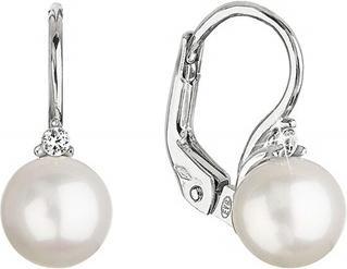 Image du produit Evolution Group Boucles d'oreilles en or blanc avec perles réelles 81PZ00023