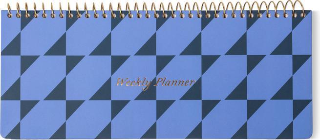 Produktbild Designworks Weekly Planner - Blue + Navy (1 Woche / 1 Seite)