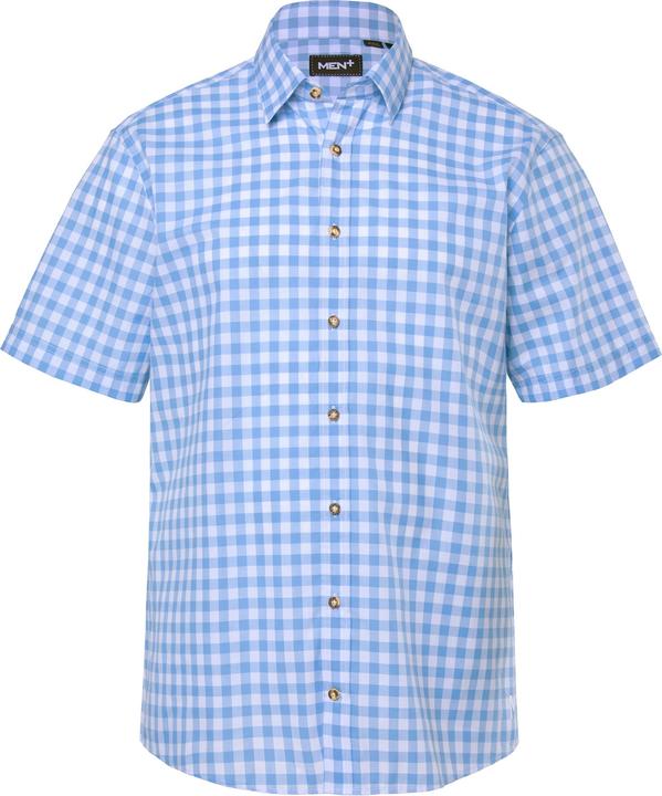 Immagine prodotto Men+ Trachten-Karohemd, Halbarm, Kentkragen, Comfort Fit (XL)