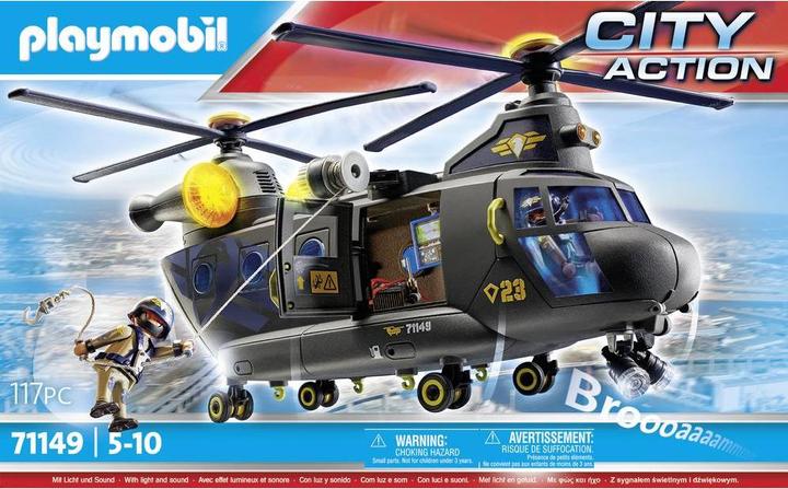 Actual product image Playmobil SWAT rescue aircraft (71149, Playmobil City Action)
