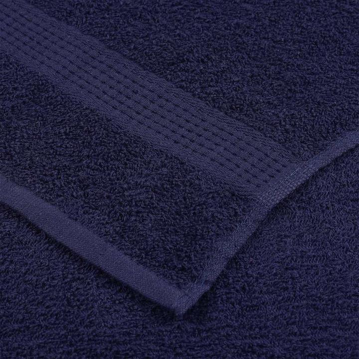 Immagine prodotto vidaXL Asciugamani da bagno 2 pezzi. Blu navy 100x150 cm 360 g/m² 100% cotone (100 x 150 cm)