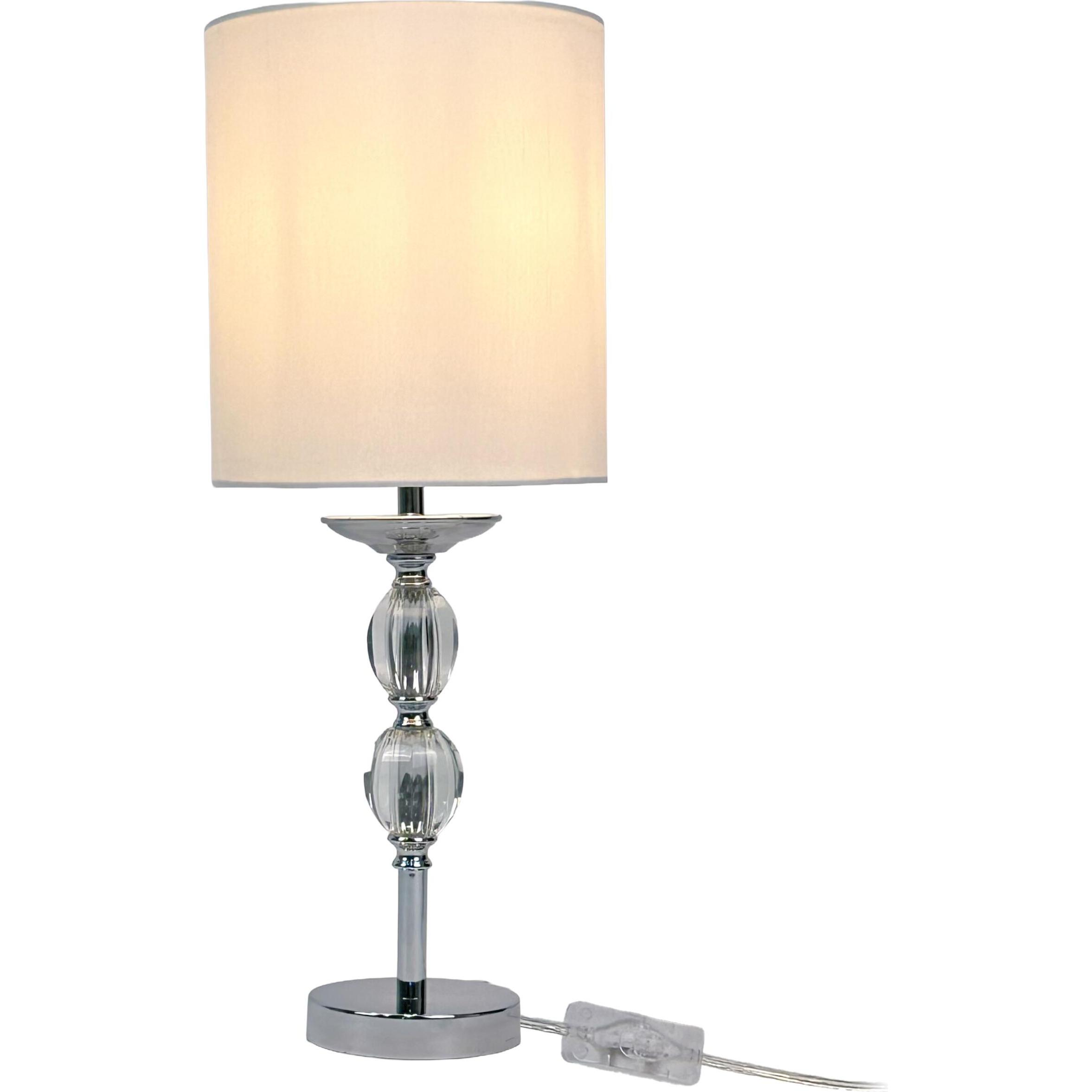 Relaxdays, Lampada Da Tavolo, Lampada Tavolo (E27)