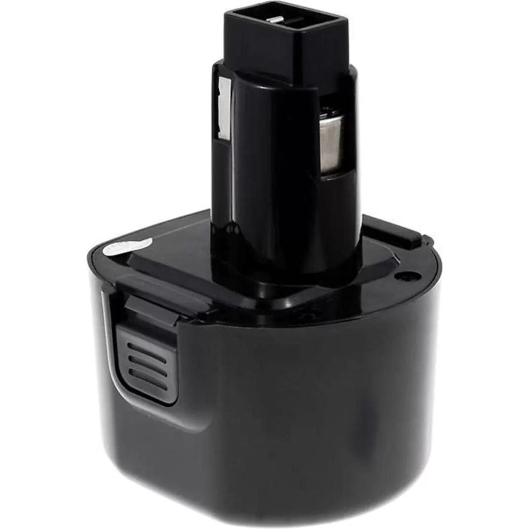 AccuCell, Werkzeugakku + Ladegerät, Akku für Werkzeug Black & Decker Firestorm A9251 9,6 Volt 2500mAh (9.6 V)