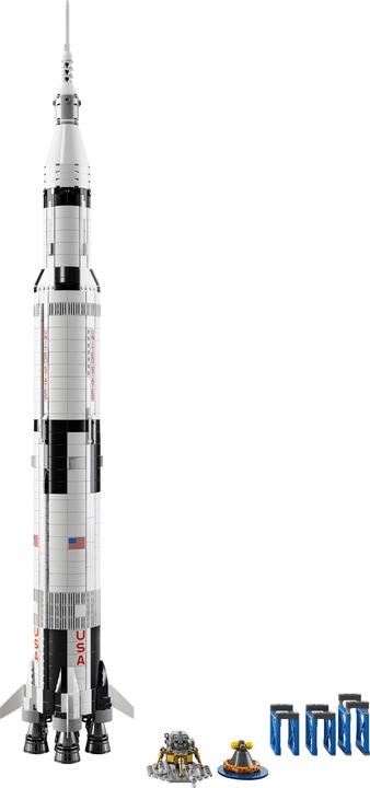 Produktbild LEGO NASA Apollo Saturn V (92176, LEGO Ideas, LEGO Seltene Sets)