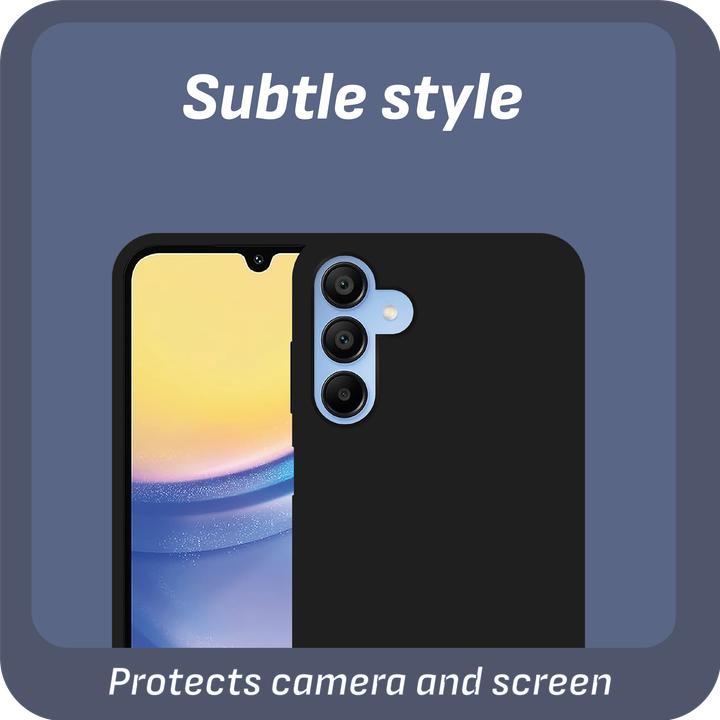 Produktbild Cazy Silikon Hülle Kompatibel mit Samsung Galaxy A15 / A15 5G - Soft TPU Schutz - (Samsung Galaxy A15, Samsung Galaxy A15 5G)