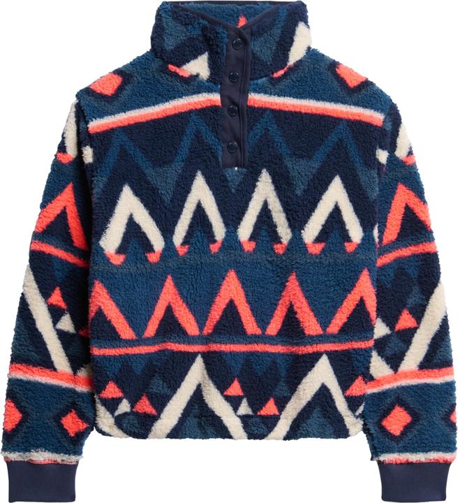 navy blue towelling print