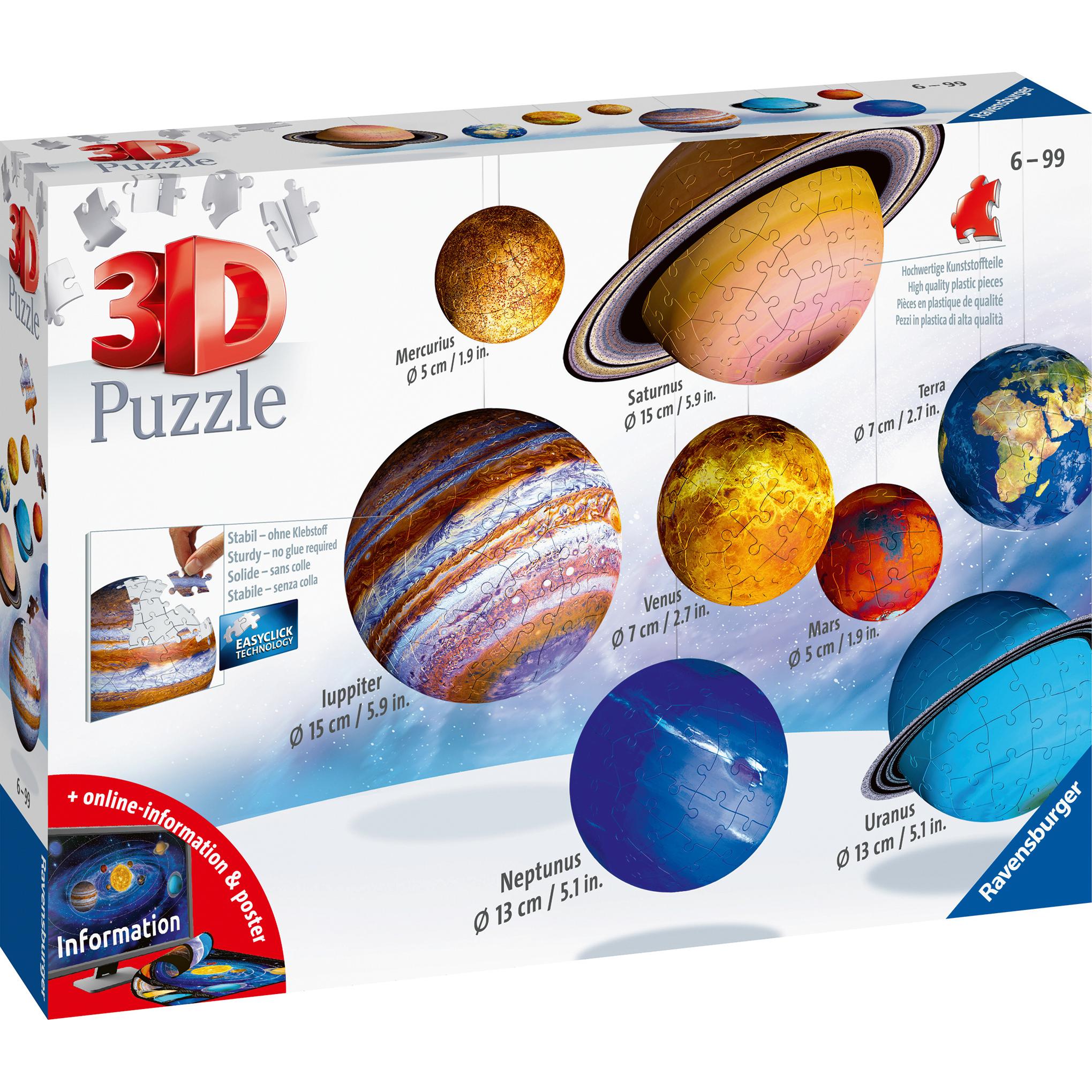 Ravensburger 3D Sonnensystem (540 Teile)