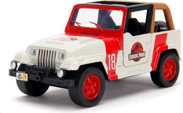 Actual product image Jada Jurassic Park Jeep Wrangler 1:32
