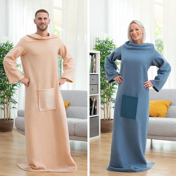 Image du produit InnovaGoods Couverture de manche personnalisée avec poche Faboulazy (130 x 170 cm)