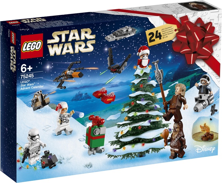 Actual product image LEGO Star Wars advent calendar