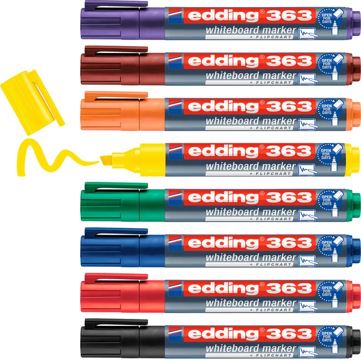 Produktbild Edding 363 Marker (8 x)