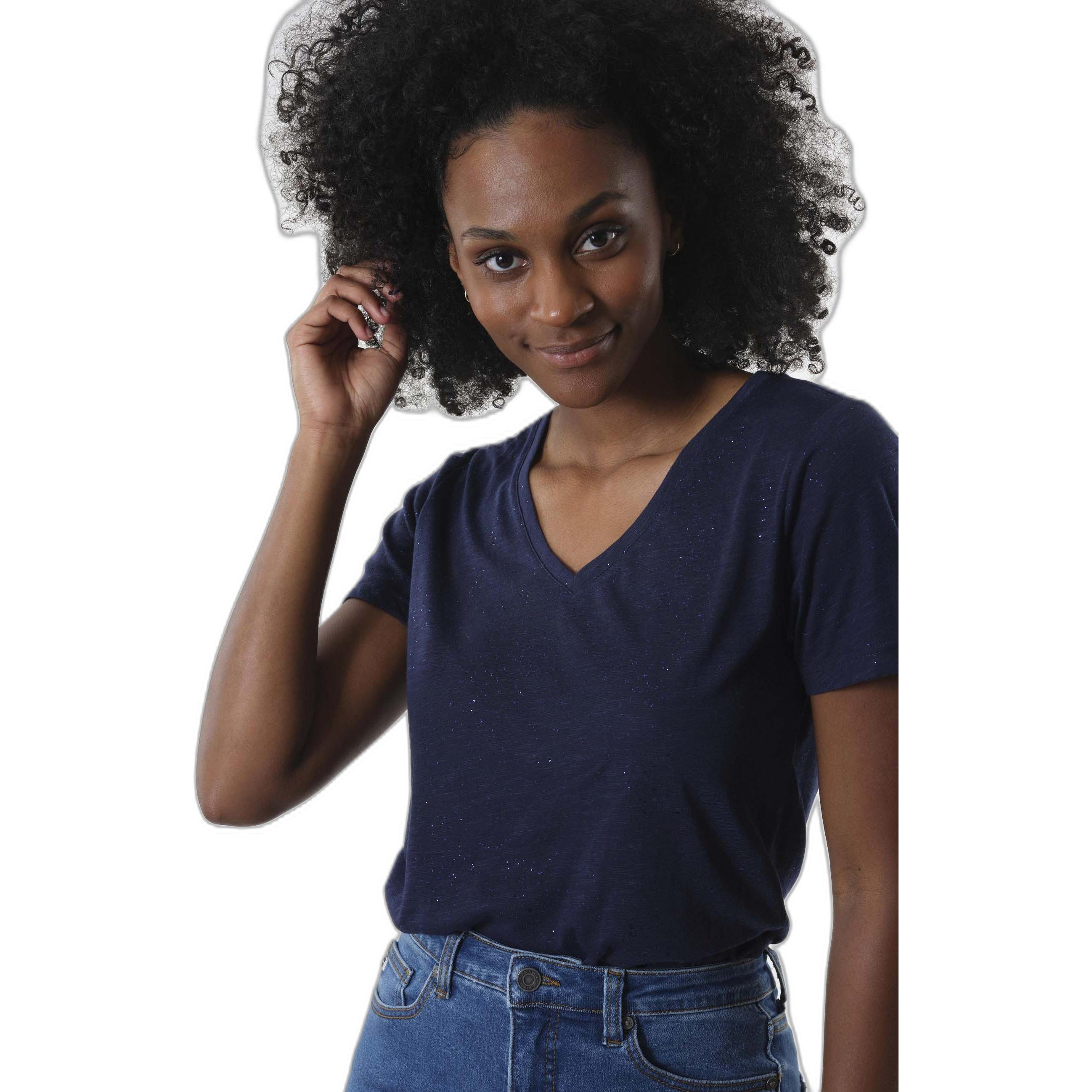 Thumbnail - Deeluxe, Damen, Shirt, t-shirt daen choucou, Blau, (M)