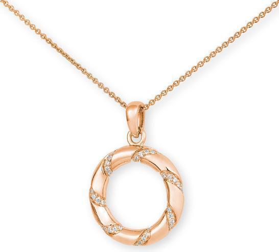 Actual product image Breuning DEPENDANT - BRILL. 0.385 Ct. G/if (750/18 K Gold)