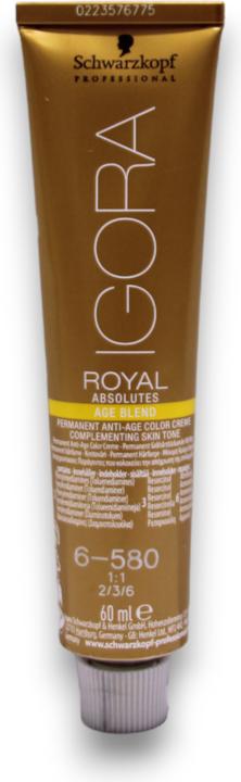 Actual product image Schwarzkopf Professional Igora Royal Absolutes 60ml (Golden Red Chestnut)