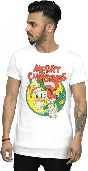 Produktbild Disney Donald Duck Merry Christmas TShirt (4XL)