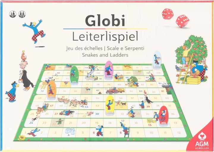 Produktbild AGM Leiterlispiel (Deutsch, Französisch, Italienisch, 2 - 6 Spieler)