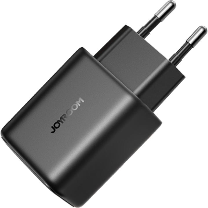 Produktbild Joyroom 25W Single USB-C Charger with 60W C to C Cable, 1m - Black (25 W, 1 Port)
