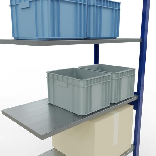 Image du produit Schulte Lagertechnik Système enfichable Élément suivant MULTIplus150 avec traverse de longueur