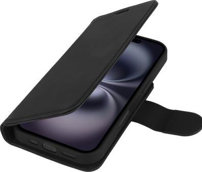 Produktbild Just in Case Herausnehmbare PU-Leder Book Hülle Schwarz Apple iPhone 17 (Apple iPhone 17)