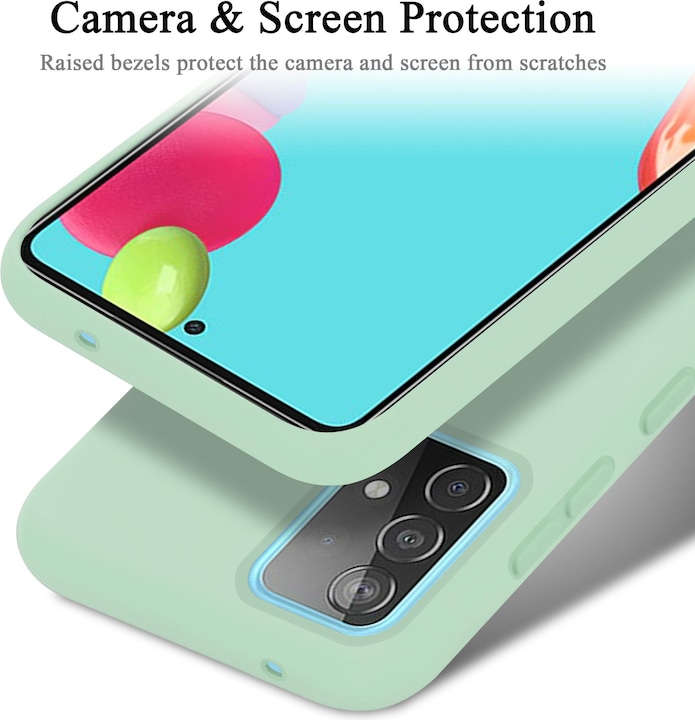Produktbild Cadorabo TPU Liquid Silicone Case Cover (Samsung Galaxy A52)