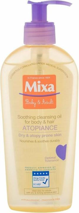 Actual product image Mixa Atopiance Soothing Cleansing Oil (250 ml)