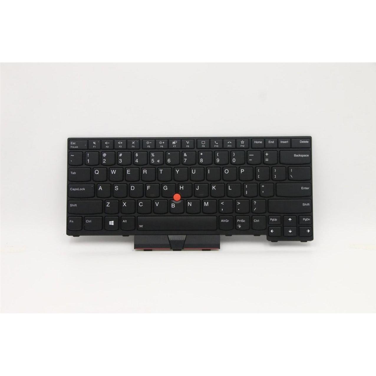 Lenovo Keyboard English U.S. with Euro, Notebook Ersatzteile, Schwarz