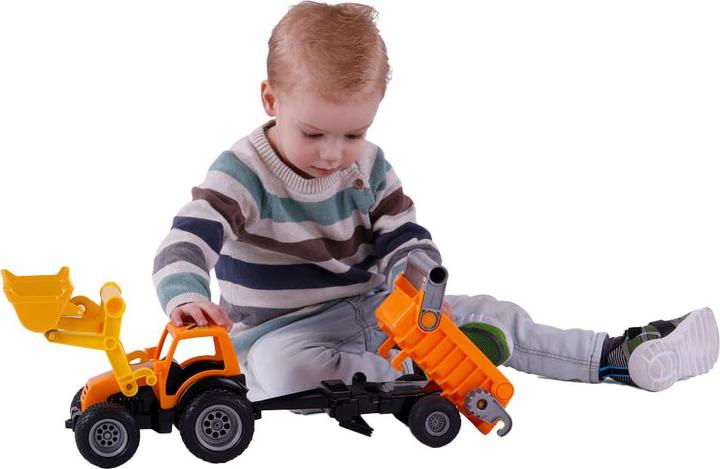 Produktbild Polesie Traktor mit Frontlader und Anhänger