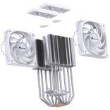 Image du produit Jonsbo CR-3000E CPU-Kühler, Dual-Tower, ARGB, 260W TDP - weiss, 120mm