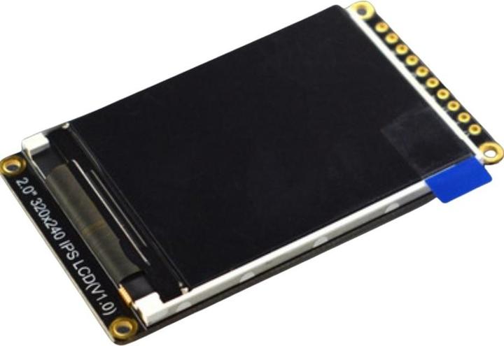 Actual product image DFRobot 2" 320x240 IPS TFT LCD display with MicroSD