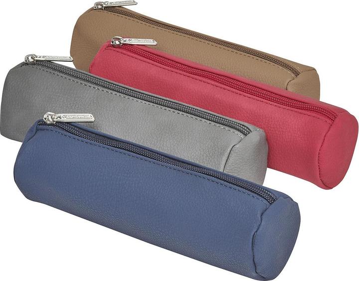 Herlitz Paresseux en cuir rond 4 couleurs assorties