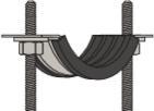 Produktbild Fischer Massivrohrschelle FRSM 348-356 M16