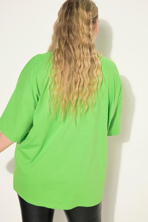 Immagine prodotto Studio Untold T-shirt dal taglio oversize con stampa con scritta, scollo a girocollo e mezze maniche (42, 44)