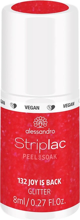 Immagine prodotto Alessandro Striplac Peel o Soak Joy è tornato 8 ml (132 Striplac La gioia è tornata, Smalto pelabile)