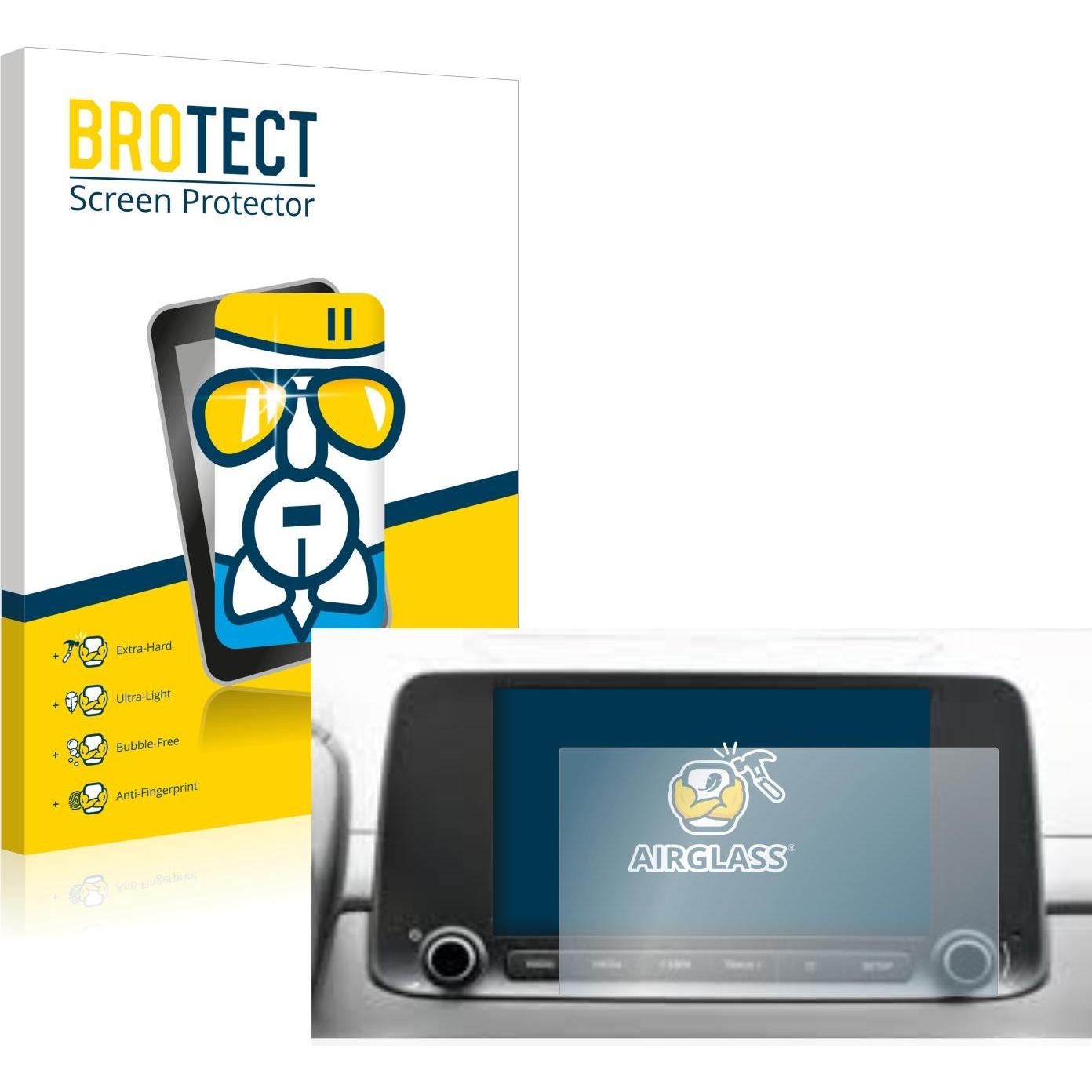 BROTECT, Fahrzeug Navigation Zubehör, AirGlass Panzerglasfolie