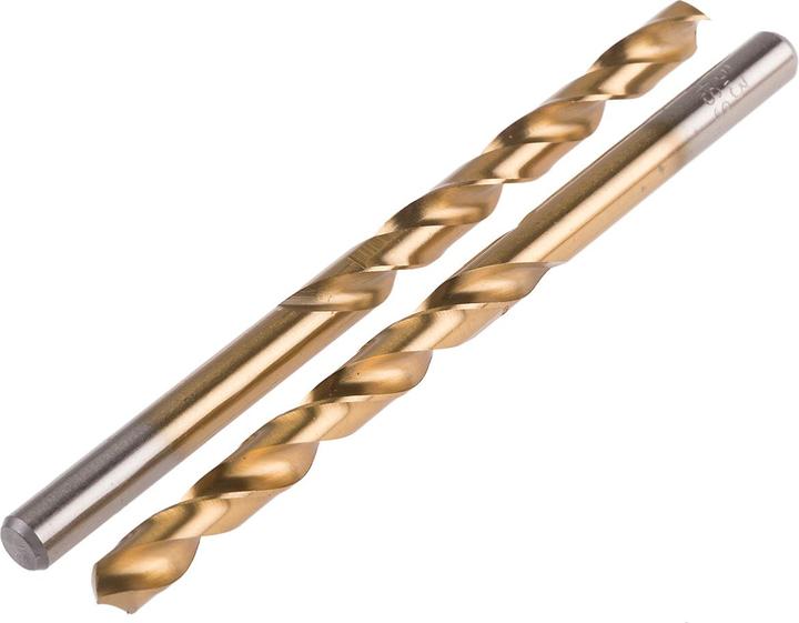 Produktbild RS PRO HSS TiN Spiralbohrer 6,3mm (6.3 Millimeter)