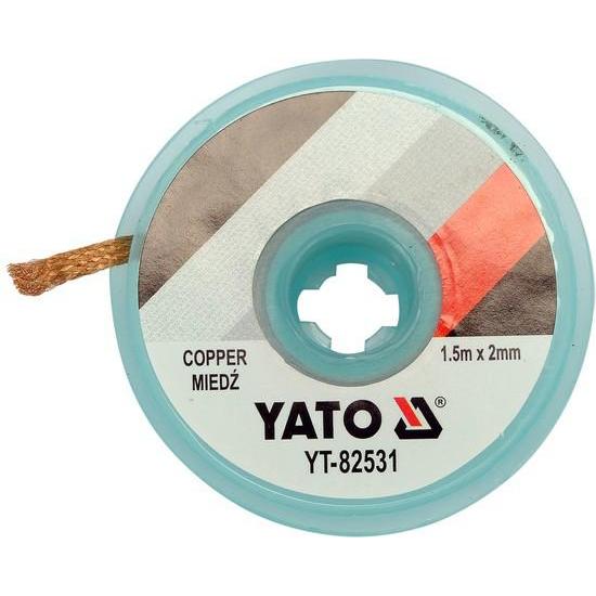 Yato Nastro Soic intrecciato 2,0 mm x 1,5 m, Accessori per saldatore