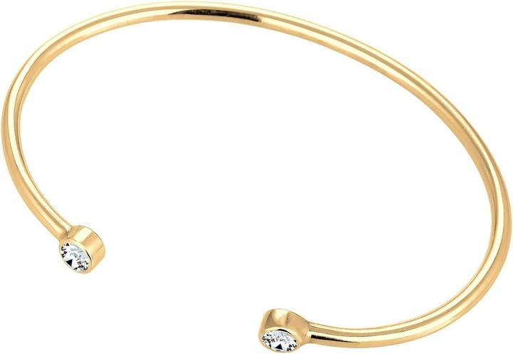 Immagine prodotto Elli Armreif mit Kristallen (17 cm, Argento)