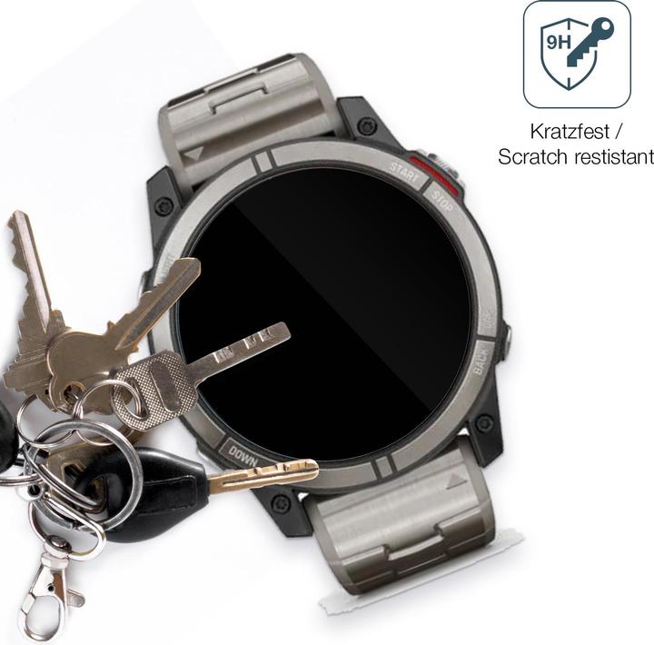 Actual product image Dipos Anti-Shock Screen Protector Clear (Garmin Quatix 7X)