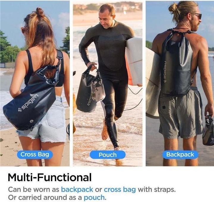 Immagine prodotto Spigen A630 UNIVERSALUS VANDENIUI ATSPIRUS KREPŠIS Juodas (20 l)