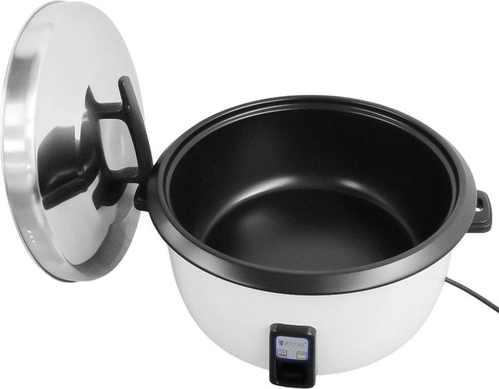 Produktbild Royal Catering Reiskocher Multikocher Dampfgarer Schnellkochtopf Warmhaltefunktion 23 L 2950 W