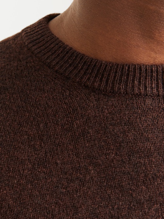 Produktbild Jack & Jones Einfarbig Strickpullover mit Rundhals Strickpullover mit Rundhals (XS)