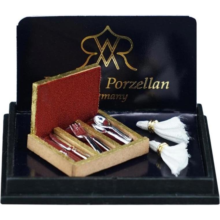 Reutter, Deko Objekt, 001.711/5 - Kleiner Besteckkasten, Miniatur