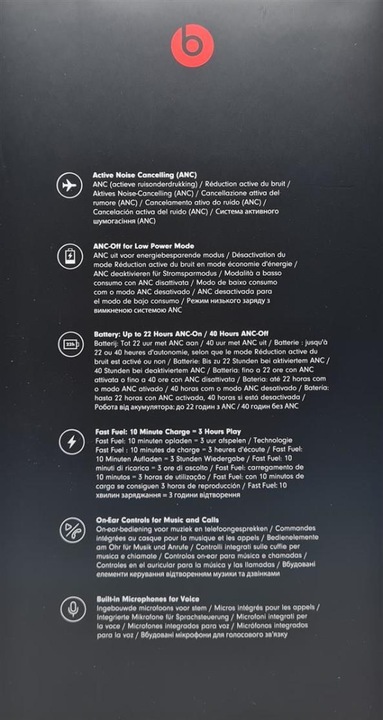 Actual product image Beats Studio3 (ANC, 22 h, Cable, Wireless)